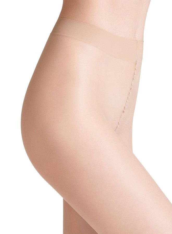 FALKE Women's Seidenglatt 15 Denier Tights, Light Shine, Trendy Casual or Dress, Fine Sheer Transparent, Nylon, Beige (Crystal 4409), S, 1 Pair - Image 4